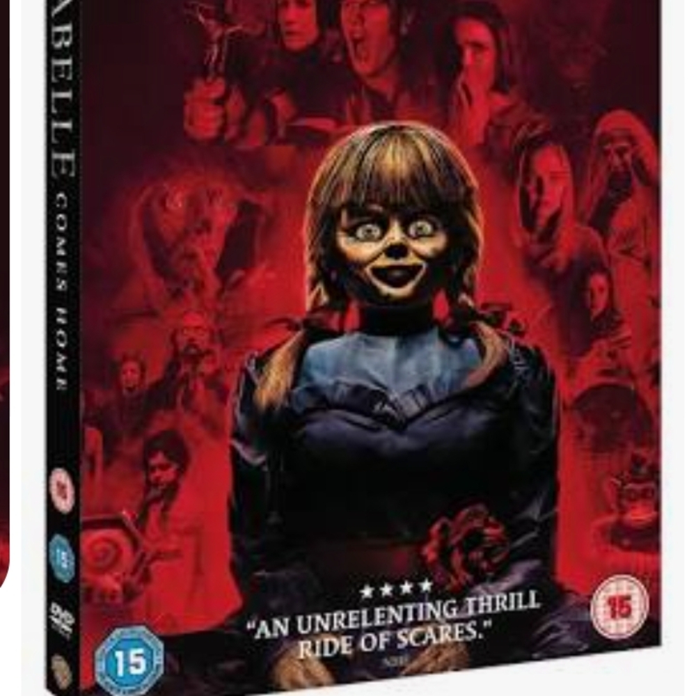 Annabelle Comes Home DVD - Red Cover UK Version UK REGION DVD